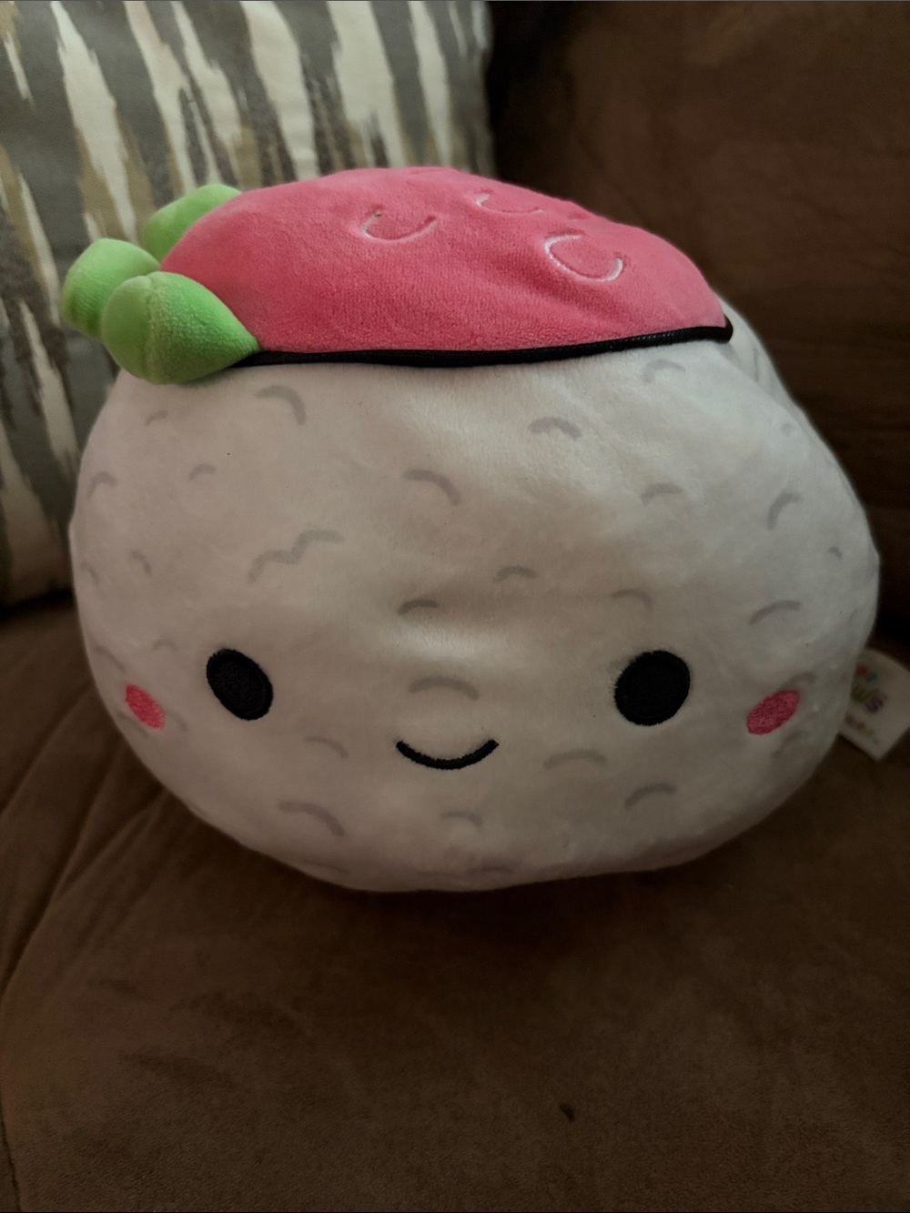 Squishmallows Flip-A-Mallow Raisy Ramen/Shun The Sushi Plush 8”